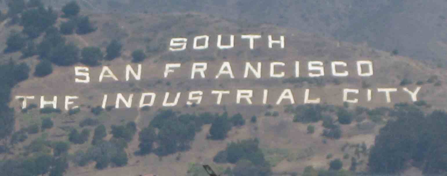 Sliding down South SF Letters